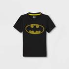 Warner Bros. Toddler Boys' Batman Short Sleeve Graphic T-shirt - Black