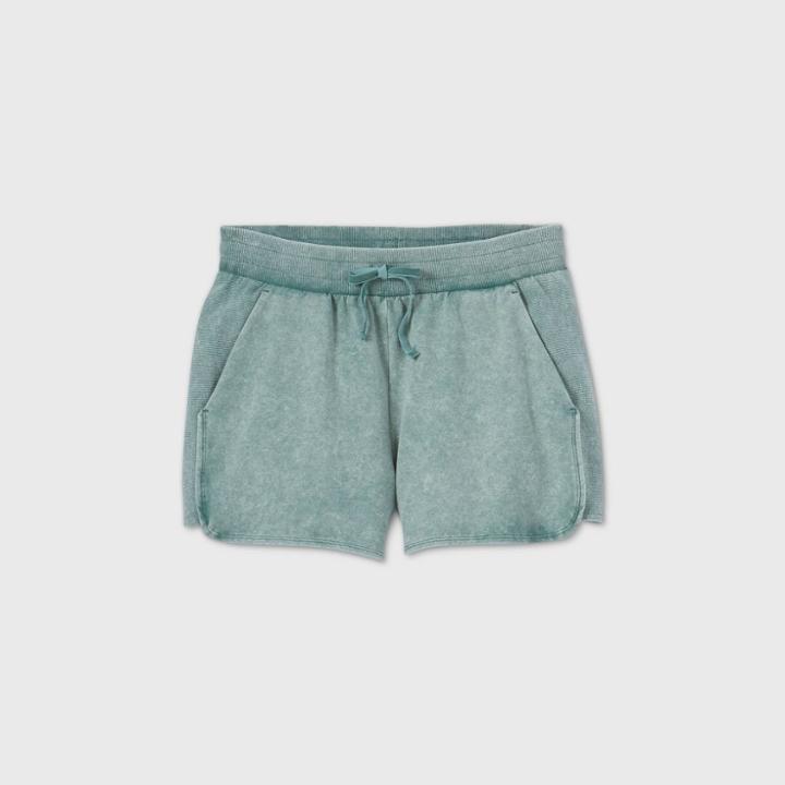Women's Mid-rise French Terry Shorts 3.5 - All In Motion Green