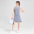 Women's Striped Burnout Wash Pocket Dress - Grayson Threads (juniors') Blue