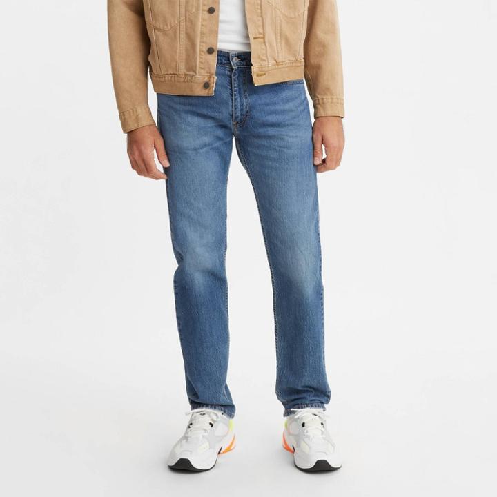 Levi's Men's 505 Straight Regular Fit Jeans - Denim Blue