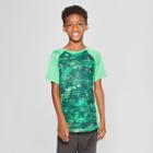 Boys' Novelty Tech T-shirt - C9 Champion Green Camo Print