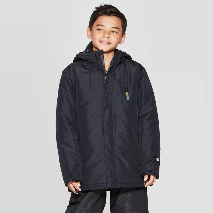 Boys' 3-in-1 Reversible System Jacket - C9 Champion Black S, Boy's,