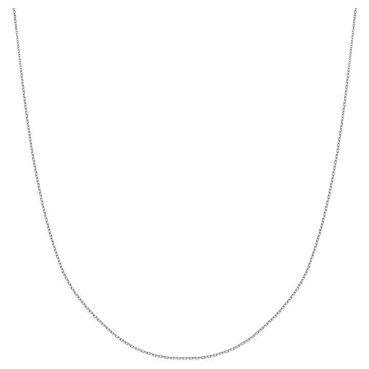 Distributed By Target Women's Diamond Cut Oval Link Chain In Sterling Silver - Gray (18),