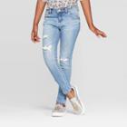 Girls' Flip Sequin Jeans - Cat & Jack Light Wash 16, Girl's, Blue