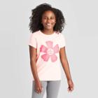Petitegirls' Short Sleeve Floral T-shirt - Cat & Jack Pink