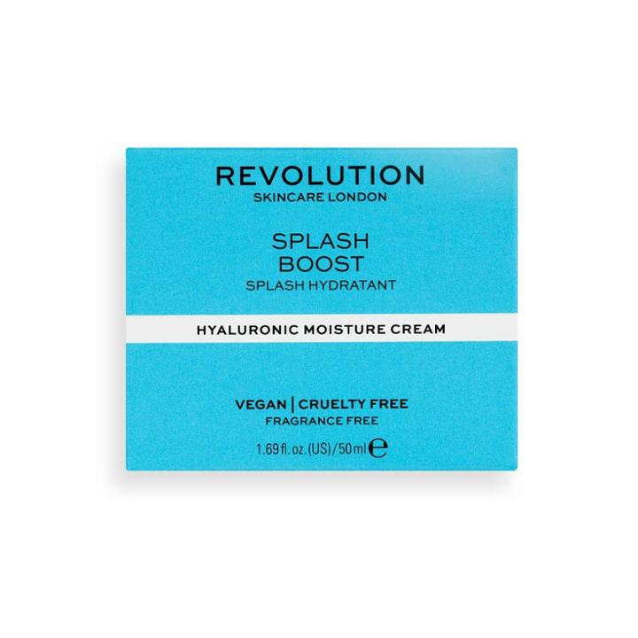Revolution Beauty Skincare Splash Boost Hyaluronic Moisture Cream
