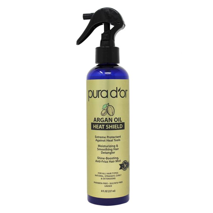 Pura D'or Argan Oil Heat Shield Protectant Spray