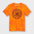 Boys' Marvel Spider-man: Miles Morales Short Sleeve Graphic T-shirt - Orange