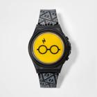 Boys' Harry Potter Gryffindor Flashing Cover Watch - Black
