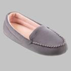 Isotoner Women's Noela Moccasin Slippers - Gray