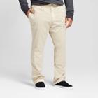 Target Men's Big & Tall Slim Fit Rolled Chino - Goodfellow & Co Light Cocoa