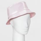 Women's Canvas Reversible Bucket Hat - Wild Fable Blush