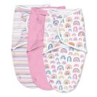 Swaddleme Original Swaddle Wrap Newborn - Rainbows And Sunshine S/m - 3pk, Rainbows And Yellow
