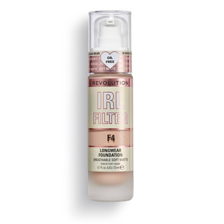 Makeup Revolution Irl Filter Longwear Foundation - F4
