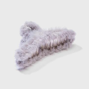 Fur Claw Clips - Wild Fable Gray