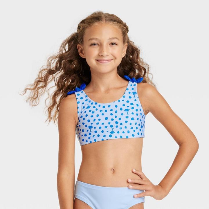 Girls' Sea Tropic Bikini Set- Cat & Jack Blue