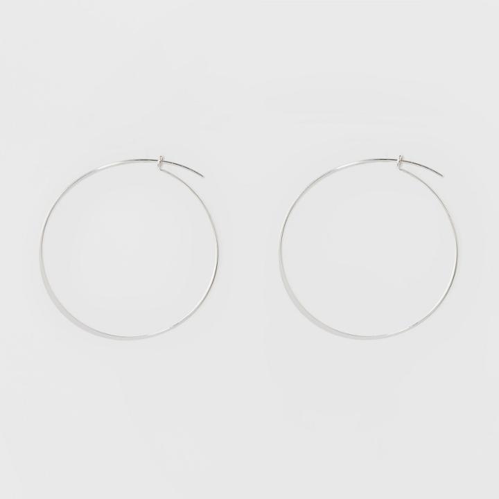 Target Thin Medium Hoop Earrings - A New Day