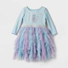 Disney Princess Toddler Girls' Disney Frozen Solid Tutu Dress - Light Purple