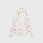 Girls' Spotted Pullover Unicorn Poncho Sweater - Cat & Jack Cream
