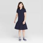 Girls' Pleated Uniform Tennis Dress - Cat & Jack Navy