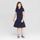 Girls' Pleated Uniform Tennis Dress - Cat & Jack Navy