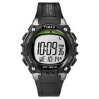 Men's Timex Ironman Classic 100 Lap Digital Watch - Black/lime Tw5m03400jt