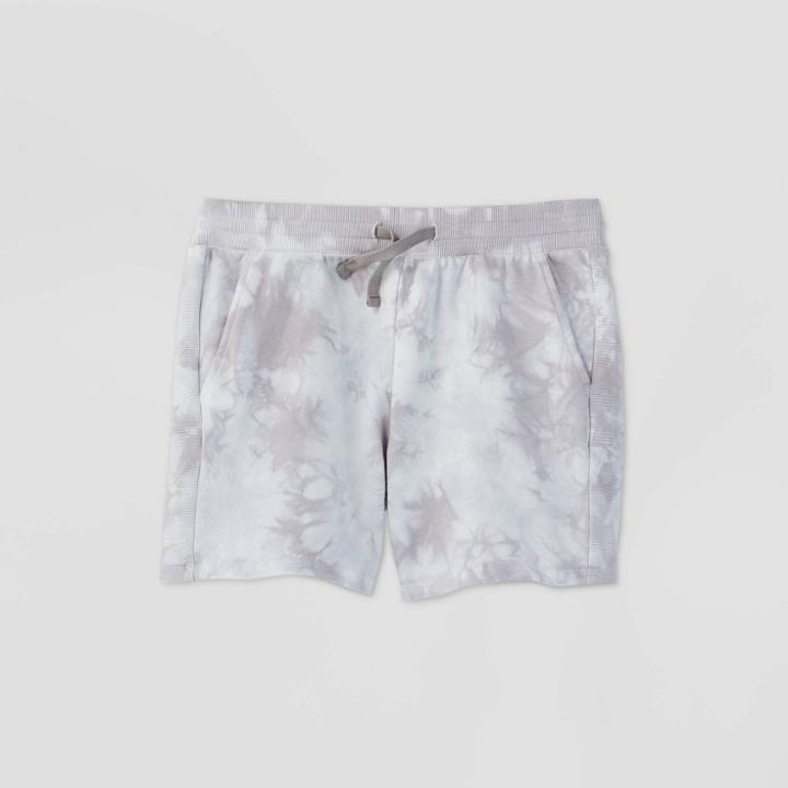 Girls' French Terry Shorts - All In Motion Gray