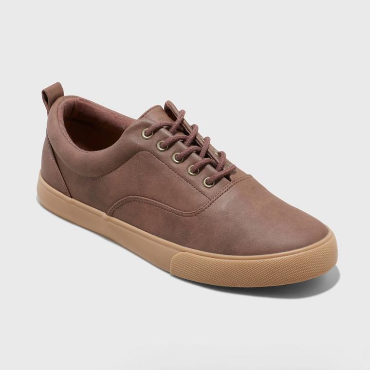 Men's Brady Sneakers - Goodfellow & Co Brown