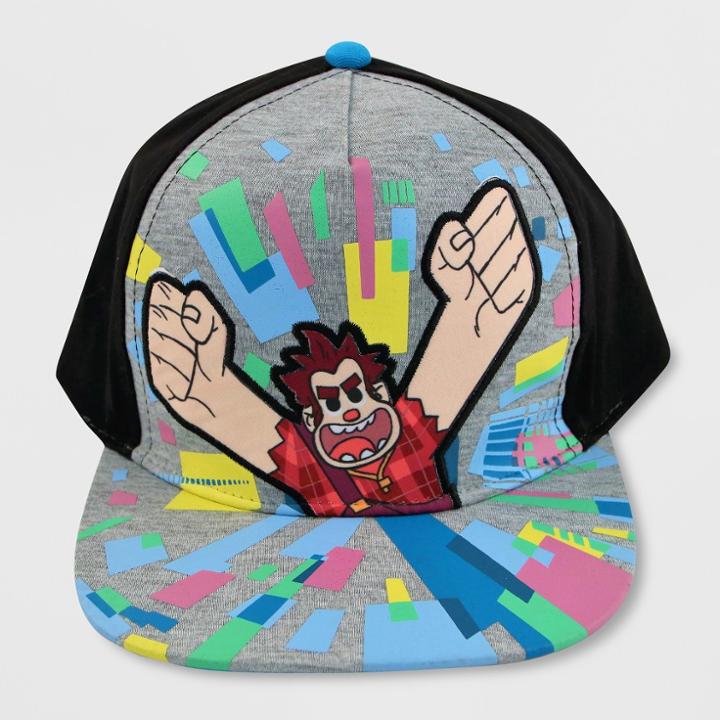 Disney Boys' Wreck-it Ralph Hat - Black/gray