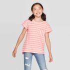 Girls' Short Sleeve T-shirt - Cat & Jack Grape, Purple