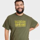 Ph By The Phluid Project Pride Adult Plus Size Homophobia/transphobia Phluid Project Short Sleeve T-shirt - Green