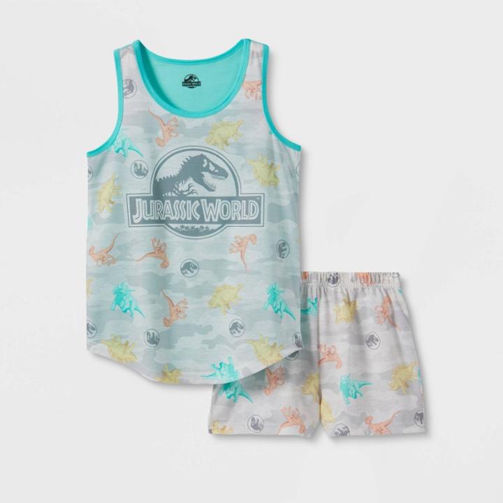 Girls' Jurassic World 2pc Pajama