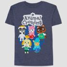 Boys' Nintendo Animal Crossing Short Sleeve T-shirt - Blue
