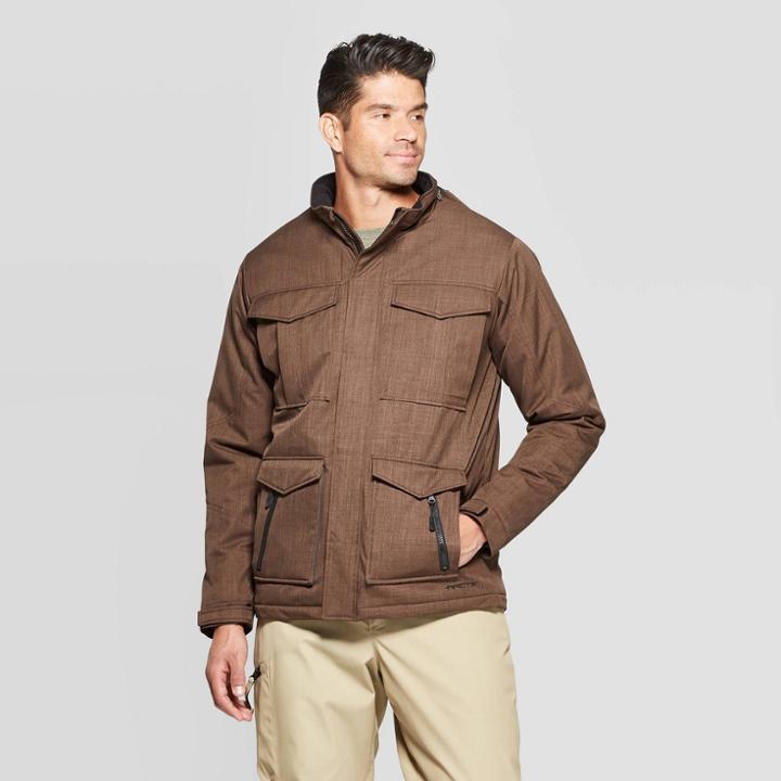 Men's Outdoor Grizzly Jacket - Zermatt Coffee Melange S, Size: Small, Brown