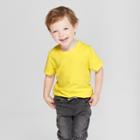 Toddler Boys' Short Sleeve T-shirt - Cat & Jack Yellow