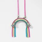 Girls' Rainbow Pendant Necklace - Cat & Jack One Size,