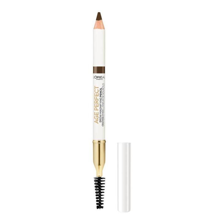 L'oreal Paris Age Perfect Brow Magnifying Pencil With Vitamin E Deep Brown