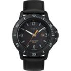 Men's Timex Expedition Solar Watch With Leather Strap - Black Tw4b14700jt