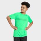 Petiteboys' Short Sleeve Performance T-shirt - All In Motion Bright Green
