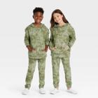 Kids' Hoodie Sweatshirt - Cat & Jack Army Green