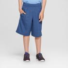 Boys' Training Shorts - C9 Champion Honorable Blue Heather S, Heather Blue