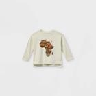 Well Worn Black History Month Infant Africa Long Sleeve Graphic T-shirt - White