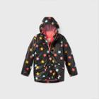 Girls' Star Print 3-in-1 Jacket - Cat & Jack Black