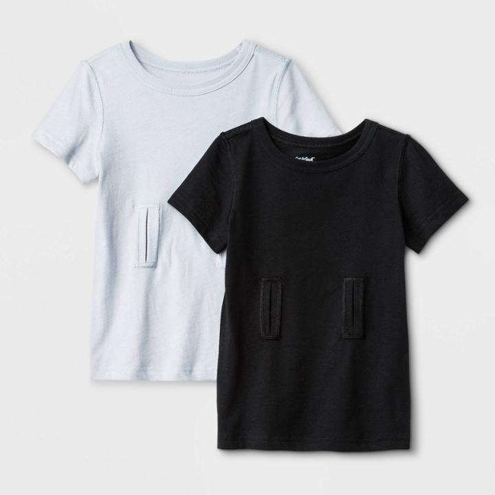 Toddler Girls' T-shirt - Cat & Jack Gray Birch