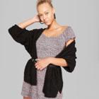 Women's Short Sleeve Animal Print Knit Mini Dress - Wild Fable Blush