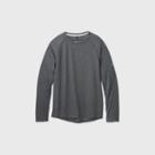 Men's Long Sleeve Run T-shirt - All In Motion Black