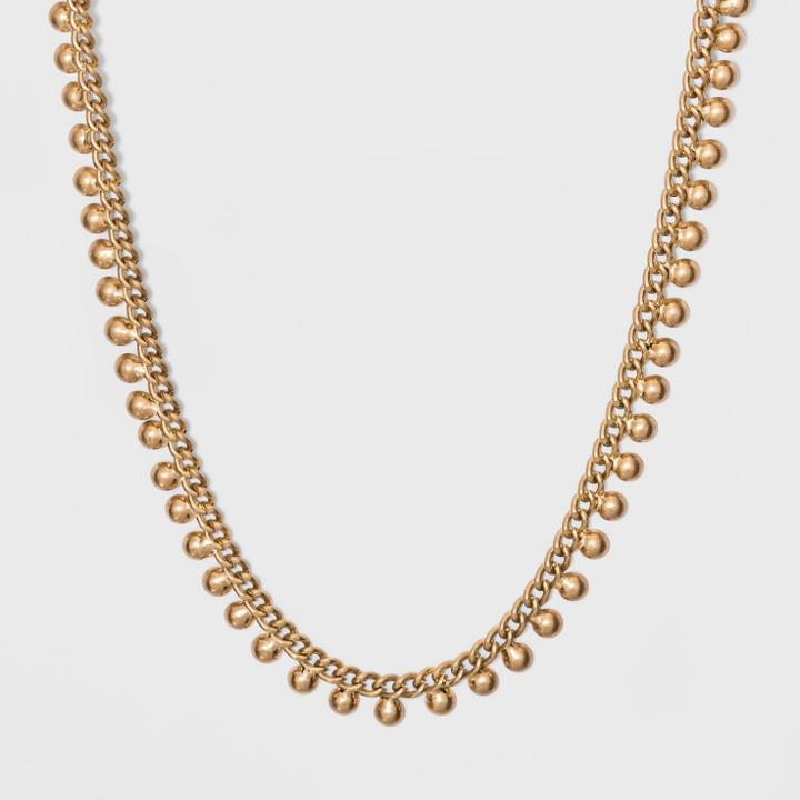 Short Chain Necklace - Universal Thread Gold