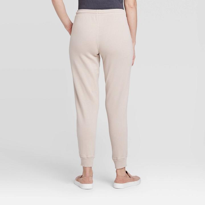 Women's Mid-rise Full Jogger Pants - Universal Thread Pink
