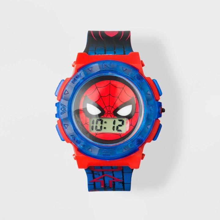 Boys' Marvel Spider-man Watch - Blue