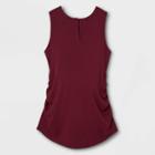 Rib Maternity Tank Top - Isabel Maternity By Ingrid & Isabel Red